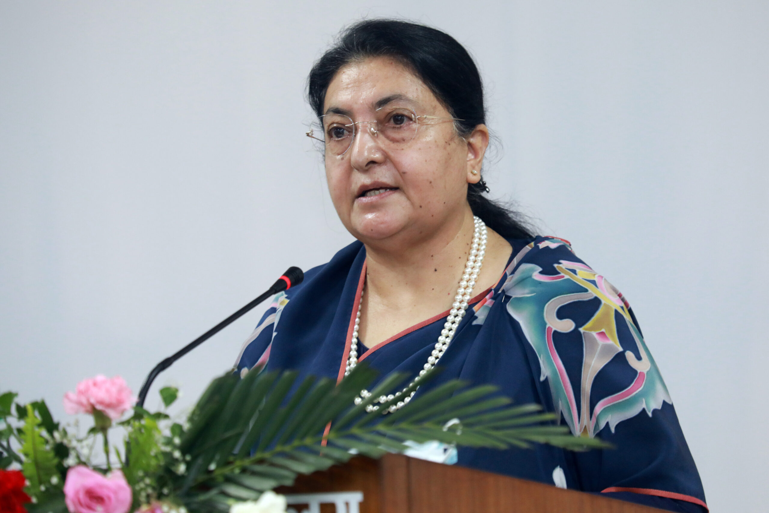 जबज सामाजिक न्यायका लागि मार्गदर्शन गर्ने चिन्तन हो : पूर्वराष्ट्रपति भण्डारी