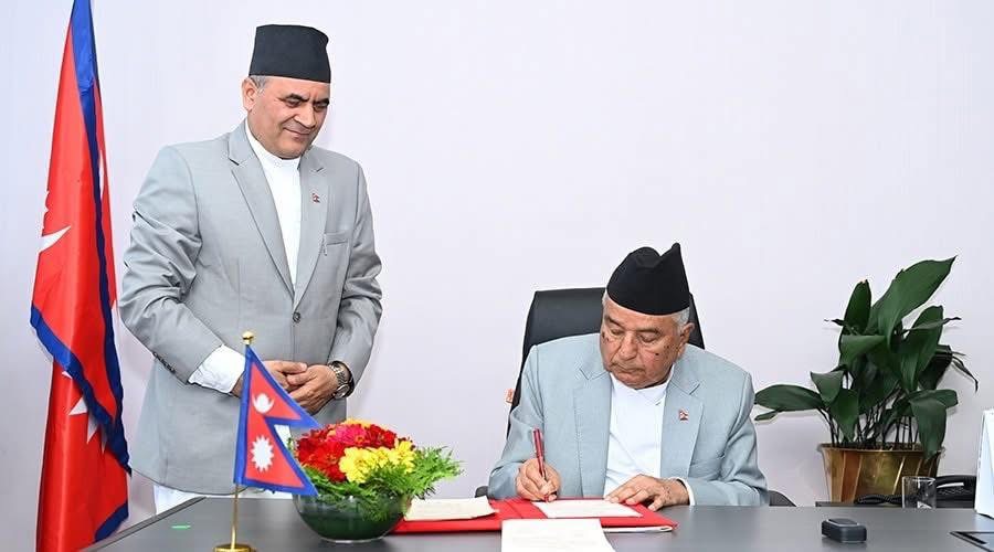 राष्ट्रपतिबाट नागरिकता संशोधन विधेयक प्रमाणीकरण