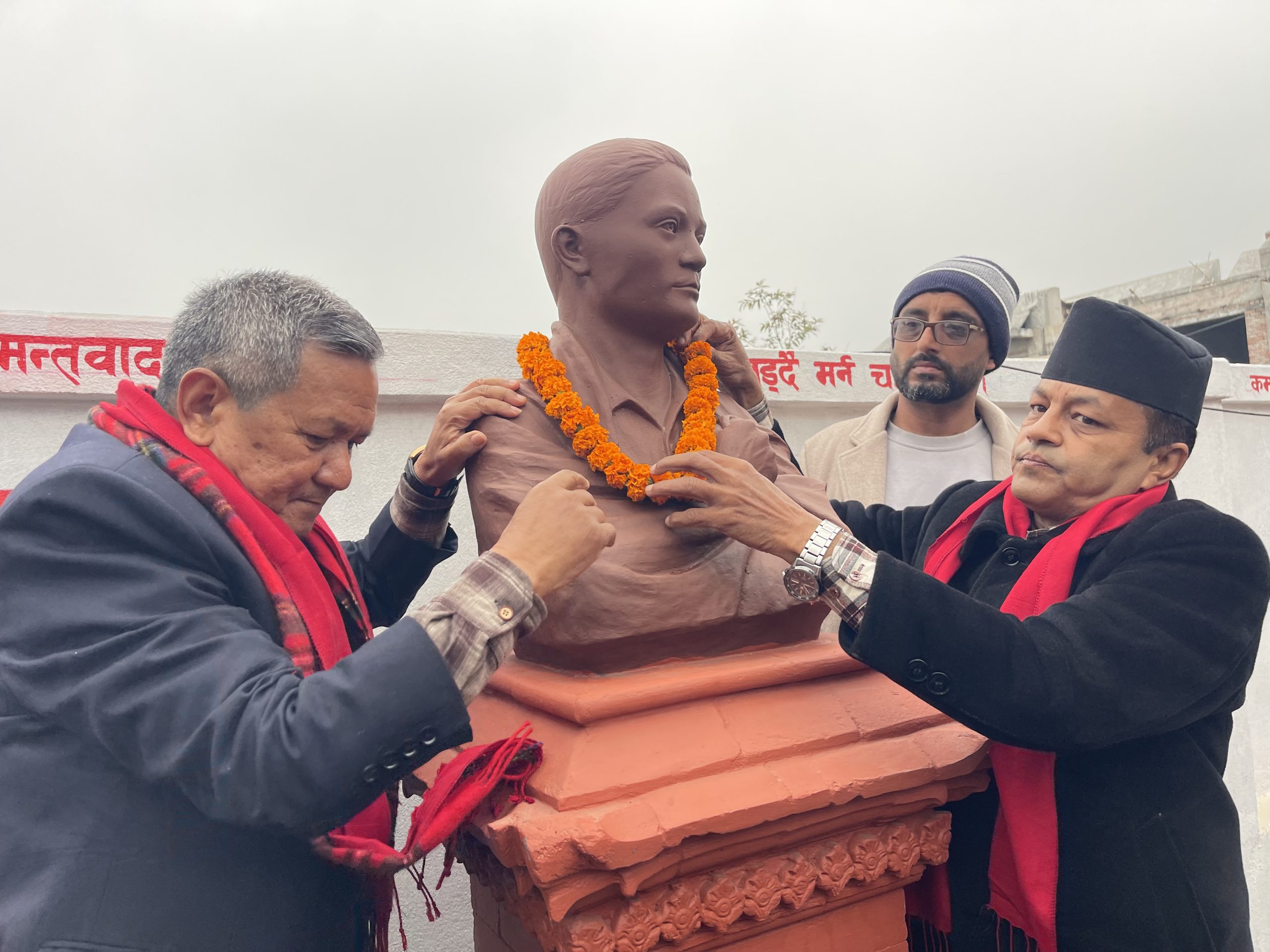 पृथ्वी सुब्बा गुरुङद्वारा एकदेव आलेको शालिक अनावरण, ५७ औँ स्मृति दिवस सम्पन्न