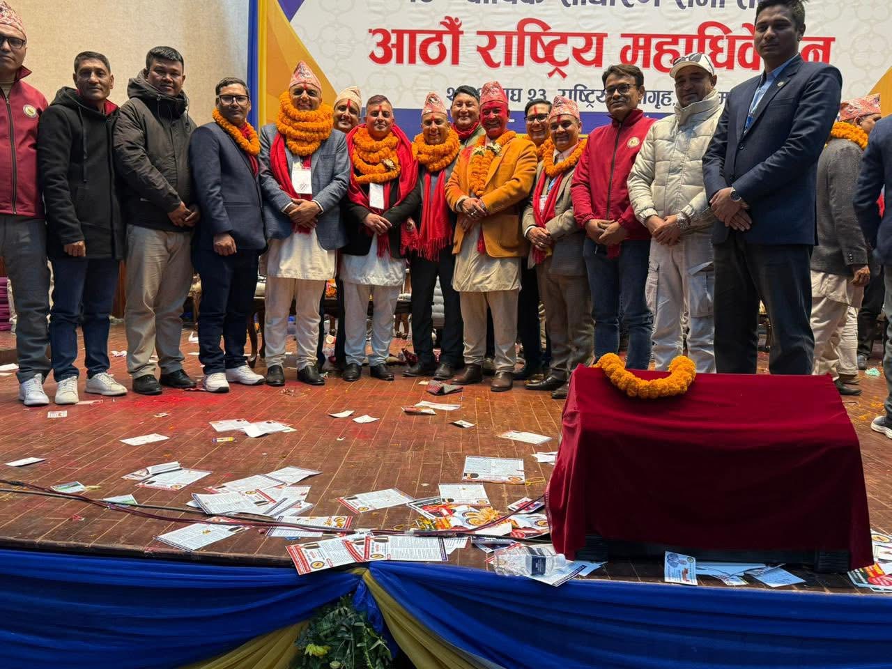नेपाल पुस्तक तथा स्टेशनरी व्यवसायी महासंघको अध्यक्षमा नारायणकुमार श्रेष्ठ निर्वाचित