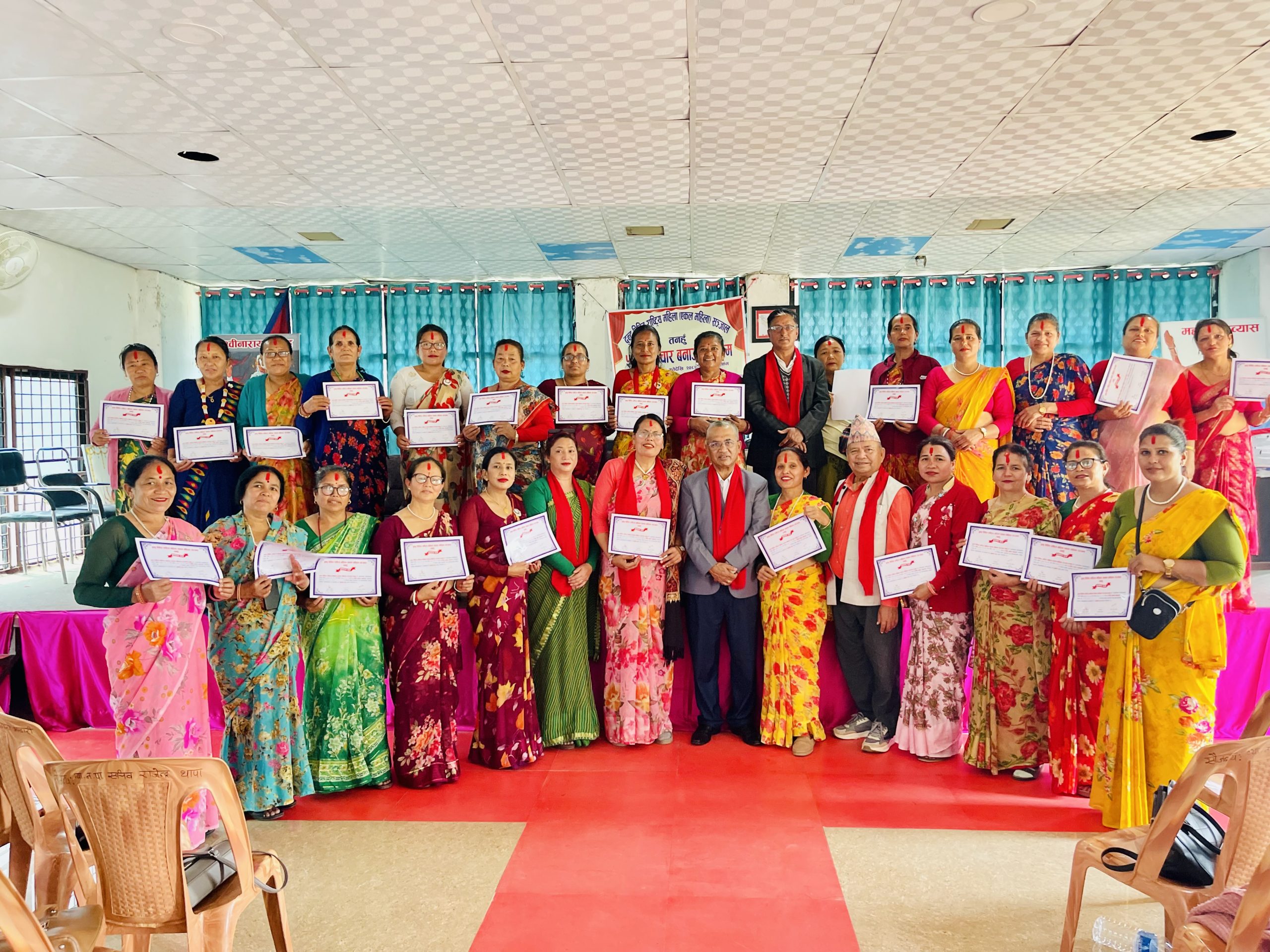 द्वन्द्व पीडित एकल महिलाका लागि अचार बनाउने ५ दिने तालिम सम्पन्न