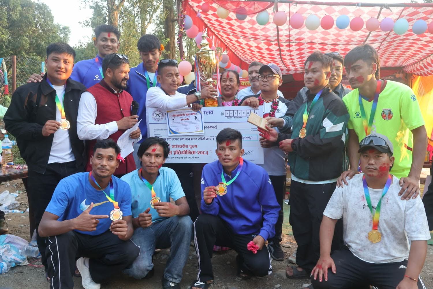 बन्दीपुरकै सर्वाधिक पुरस्कार राशिको ‘नवौं जिवाइसी कप’को उपाधि हरिनास–६ लाई